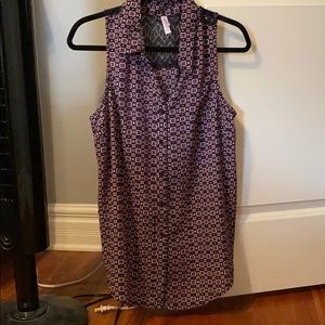 Lace tank top for work